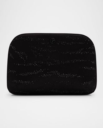 Giorgio Armani La Prima Crystal Silk Clutch Bag