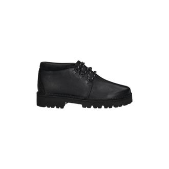 Clarks Trek Hike - Heren - Veterschoenen - Zwart - 43 EU - Leer - Schoenen