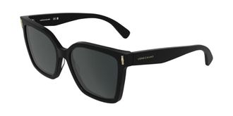 Longchamp LO802S 001 Womens Sunglasses Black Size 55