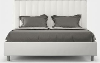 Les Tendances Cama Matrimonio Contenedor 160x200 Moderno Polipiel Agueda M1 - Blanco