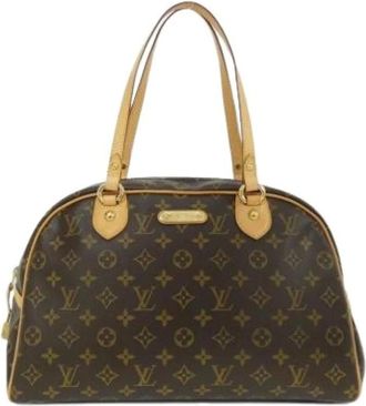 Louis Vuitton Pre-owned Handbags, female, Brown, Size: ONE SIZE Pre-owned Vintage Shoulder Bag