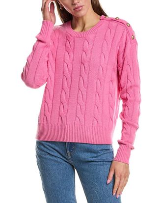 Rowing Blazers Cable Knit Wool & Cashmere-Blend Sweater