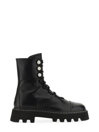 Nicholas Kirkwood Pearlogy Amphibious Combat Boots
