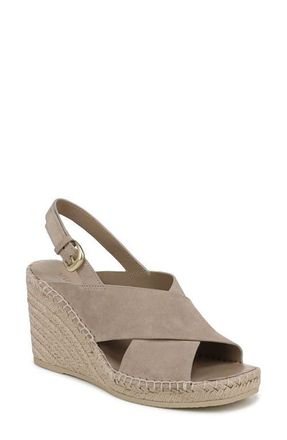 Vince Georgia Espadrille Wedge Sandal in Taupe Clay at Nordstrom, Size 5.5