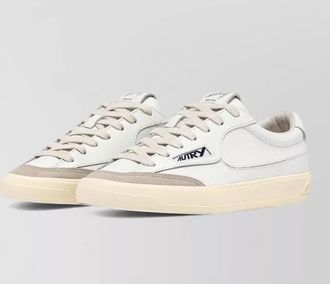 Autry silk low-top sneakers