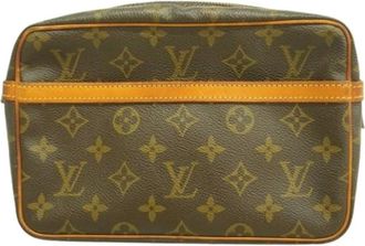 Louis Vuitton Pre-owned Clutches, male, Brown, Size: ONE SIZE Pre-owned Compiegne 23 Clutch Bag