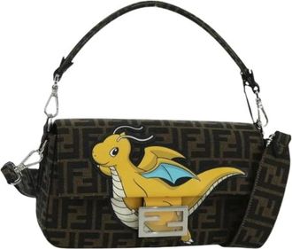 Fendi Pre-owned Vintage Zucca Shoulder Bag - - Pre-owned - Donna - Nero - ONE SIZE