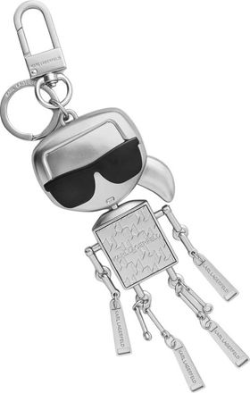Karl Lagerfeld Accessoires, unisex, Grijs, ONE Size, Sleutelhanger