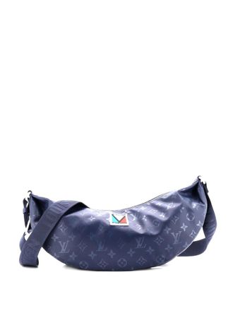 Louis Vuitton Americas Cup Hammock Bag Monogram Storm Canvas crossbody bag - Blauw