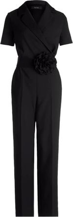 Vera Mont Jumpsuits & Playsuits, Dames, Zwart, XL, Jumpsuit met riem