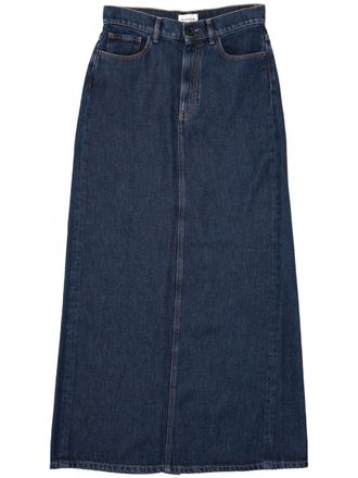 Parosh Joy Long Denim Skirt