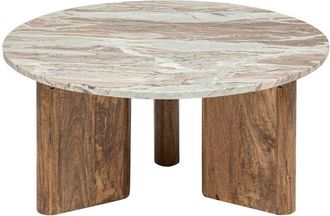 Atmosphera Atmosphera - Mesa de centro - mármol y mango créateur dintérieur