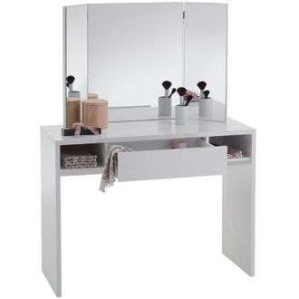 M&S Collection M&s - Parrucchiere 1 Cassetto 2 Nicchie con Specchio - Schminki