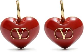 Valentino Garavani Earrings, female, Red, Size: ONE SIZE Earrings