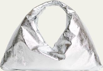 Kassl Editions Anchor Small Metallic Top-Handle Bag