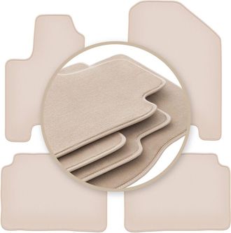 OEM Alfombrillas Beige Premium Para Kia Soul Ev Hatchback 2013-2019