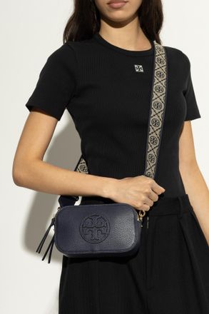 Tory Burch Shoulder Bag Miller Mini, Womens, Navy Blue