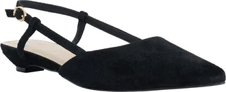Dune London Homie Suede Point Slingabck
