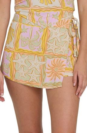 Billabong Your Crush Miniskort in Sweet Lilac at Nordstrom, Size X-Small