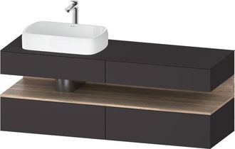 Duravit Duravit Qatego Consola Mueble Bajo Lavabo, 2 Extensiones, 2