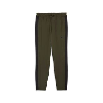 Puma Trainingshose PUMA M CLOUDSPUN JOGGER, Herren, Gr. XXL, N-Gr, gr&uuml;n (schwarz olive, puma schwarz), Jersey, Obermaterial: 85% Polyester, 15% Elasthan, r