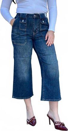 Judy Blue Good Times Cropped Jeans In Dark Wash