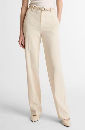 Vince Straight Leg Pants in Ecru at Nordstrom, Size 10