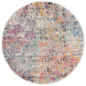Safavieh Alfombra gris/rosa/multicolore 122 x 122 cm