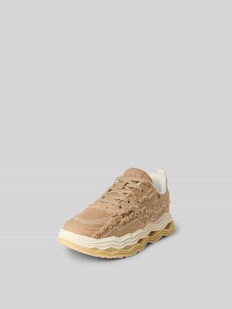 Iro Plateau-Sneaker mit Zierbesatz in Sand, Gr&ouml;&szlig;e 37