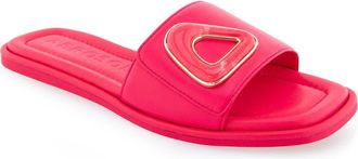 Aerosoles Blaire Buckle Slide Sandal in Virt Pink Lthr at Nordstrom Rack, Size 9.5