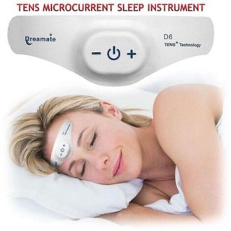 Elle Masajeador El&eacute;ctrico Para Aliviar Dolores De Cabeza Y Migra&ntilde;as. Microcorriente Para Conciliar El Sue&ntilde;o. Ayuda Para Dormir En Casos De Insomnio. Alivio