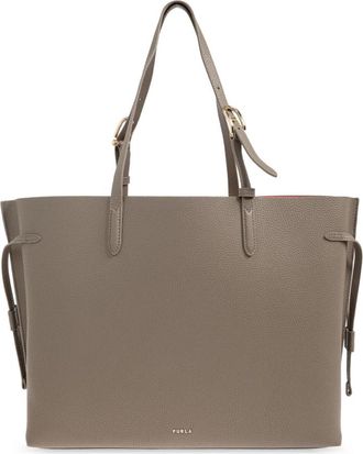 Furla Ava Tas - Dames - Shoppers - Bruin - ONE Size - Leer - Tassen
