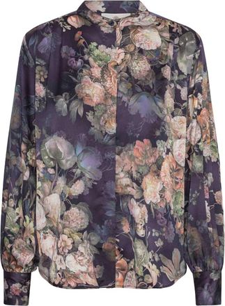 Karmamia Womens Cornelia Shirt In Indigo Bloom