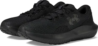 Under Armour Charged Surge Mens Shoes Black/Black/Black : 10 4E - Extra Wide, Synthetic