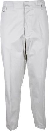 low brand pantalone - Heren - Chinos - Wit - W34 - Katoen - Broeken