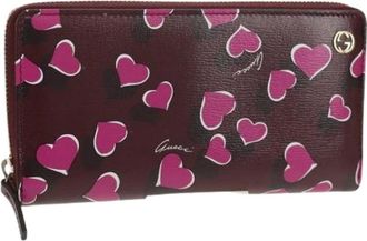 Gucci Pre-owned Wallets, female, Purple, Size: ONE SIZE Pre-owned Vintage Wallet