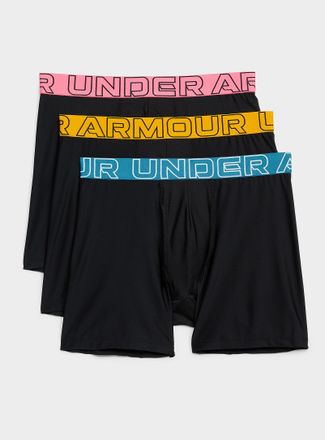 Under Armour Mens 6 performance boxer briefs Boxerjock 3-pack