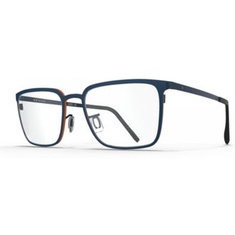 Blackfin Bf1084 Dover Minimalist Rectangular Eyeglasses with Titanium Frame