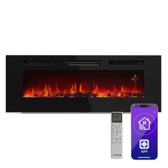 Klarstein Klarstein Chimenea El&eacute;ctrica Inteligente Galeras 2 Ajustes De Calor 16 - 30&deg; Ilusi&oacute;n De Llama Led Capaz De Iot