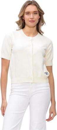 Arma Truien & Vesten, Dames, Wit, M, Polyester, Noor Viscose Top