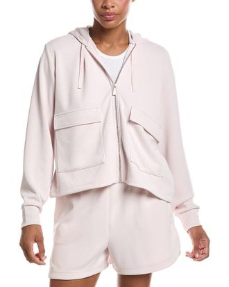 Sweaty Betty Sand Wash CloudWeight Zip-Up Hoodie