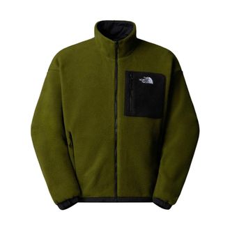 The North Face Fleece Jackets, male, Green, Size: S Yumiori Reversible Jacket