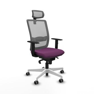 Piqueras y Crespo Silla De Oficina Piqueras Y Crespo Haches Sincro Gris Espuma