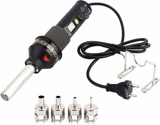 OEM Estaci&oacute;n De Soldadura Desoldadora Con Pistola De Aire Caliente Electr&oacute;nica Ajustable Con Pantalla Lcd De 220 V Y 450 W Para Ic Smd Bga