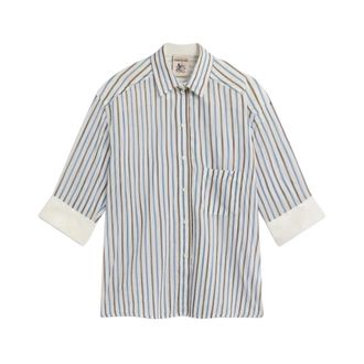 Semicouture Camisa de muselina de algod&oacute;n - female - Semicouture - Shirts - Multicolor - XL - Blouses & Shirts