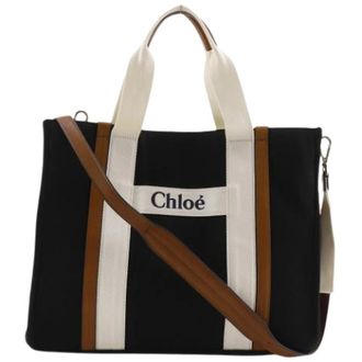 Chlo&eacute; Pre-owned Tote bag - Pre-owned - Mujer - Negro - ONE SIZE