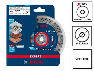 Bosch Disco De Diamante Expert Multimaterial Diametro (mm) 125