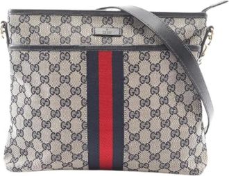 Gucci Borsa a spalla Pre-owned in tela GG e pelle - - Pre-owned - Donna - Multicolore - ONE SIZE