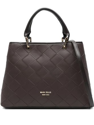 Marc Ellis Sunny tote bag - women - Polyurethane/Polyester - One Size - Brown