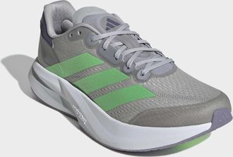 adidas Laufschuh ADIDAS PERFORMANCE DURAMO SPEED 2, Herren, Gr. 42,5, grau two, lime burst, preloved violet, Synthetik, Textil, Schuhe Laufschuh, sehr leicht